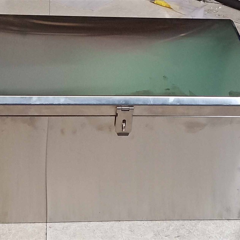 66电动车电池盒不锈钢工具箱电摩摩托车通用尾箱边箱后备箱零配件