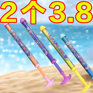 新款烟花水枪学生玩具喷水大容量抽拉式散射水炮呲滋水水枪打水仗