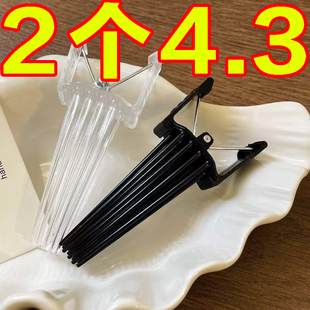 头发蓬松神器男女高颅顶发夹发根自然蓬松刘海夹无痕头发定型头饰