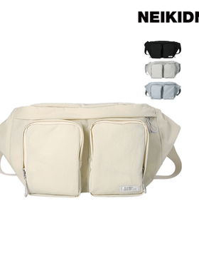 NEIKIDNIS DOUBLE POCKET HIP SACK 轻量休闲日常百搭单肩斜挎包