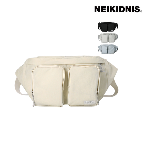NEIKIDNIS DOUBLE POCKET HIP SACK 轻量休闲日常百搭单肩斜挎包