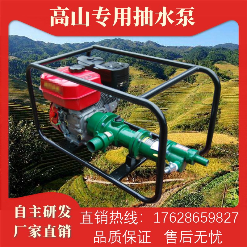 速发1寸2寸汽油螺杆泵高山泵高扬程水泵抽水机农用灌溉宗申208嘉