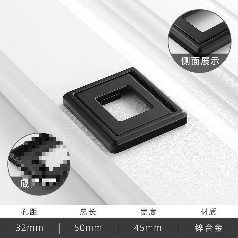 速发拉手抽屉平扣暗门拉手折叠把手暗拉手抽屉暗衣柜门