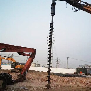 速发赛尔达挖挖土机旋 钻机 地基机旋打桩机 装载螺改装钻机