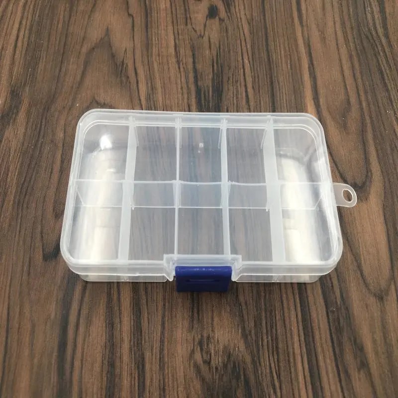速发透明塑料收纳盒小整理耳钉耳环可拆饰品盒生首饰盒子整理盒多