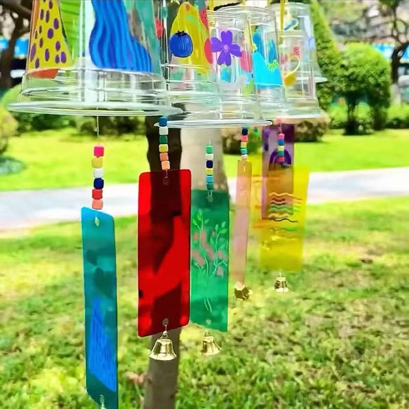 速发开学季幼儿园春天彩色pvc书签手工材料包儿童美术制作环创书
