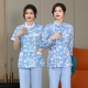 月嫂上户养老院服理员护工工作服 两件护套装 速发碎花式 士护长袖