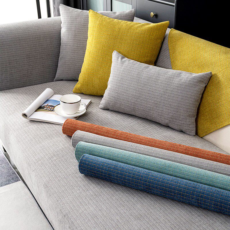 速发雪尼尔沙发垫2021年新款四季通用现代简约防滑沙发坐垫子套罩