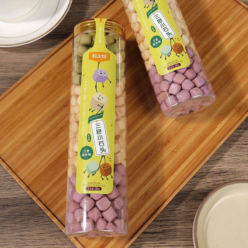 松之焙手工小石头饼干少糖健康耐吃解馋不胖网红充饥办公室小零食