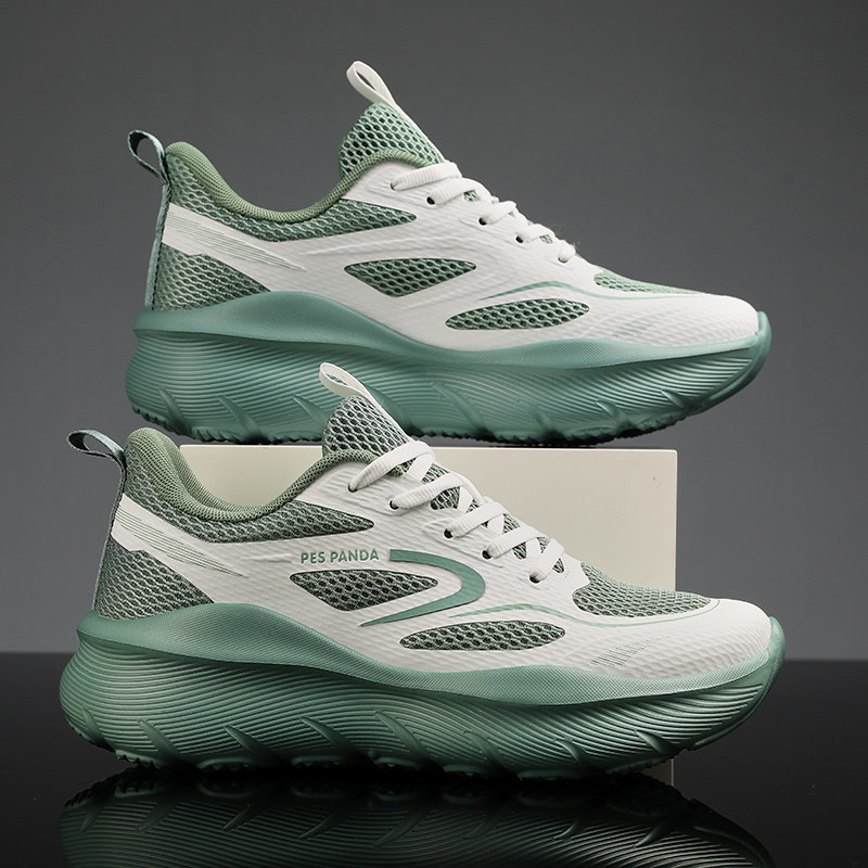 佩斯熊猫运动鞋缓震秋季新款百搭软底减震休闲气垫高弹男女跑步鞋,运动鞋new,跑步鞋,淘宝优惠券,粉丝福利购,淘宝优惠卷