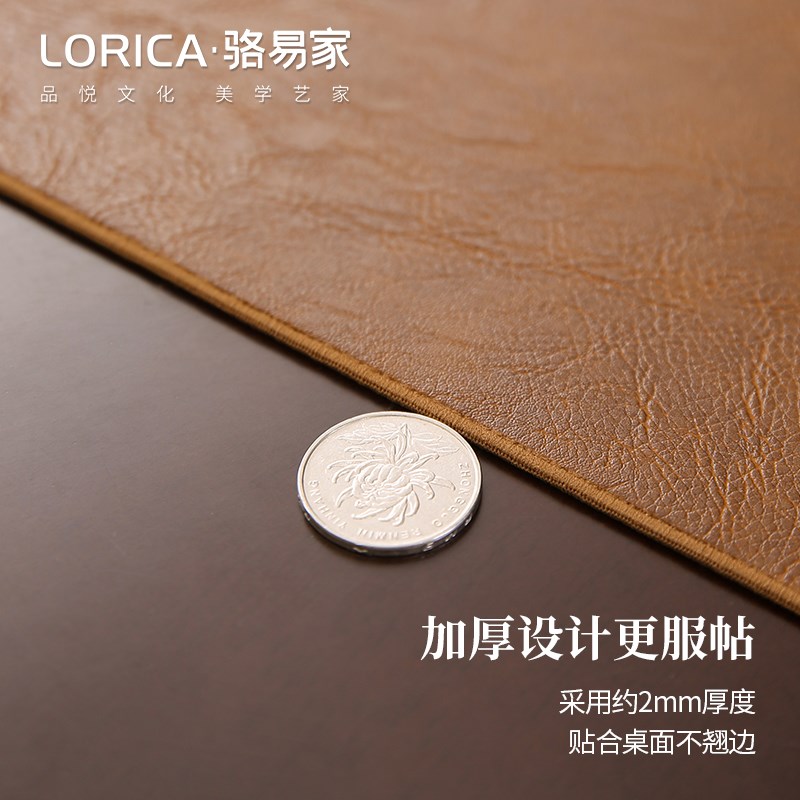 现货速发皮革餐边柜桌垫长条电视柜垫轻奢高级感鞋柜台面桌面保护