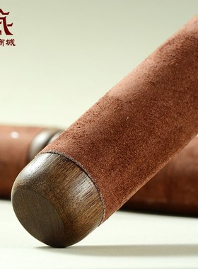 藏村敲钵用品音碗o转棒敲棒钵锤颂钵槌桃木研棒铜罄棒