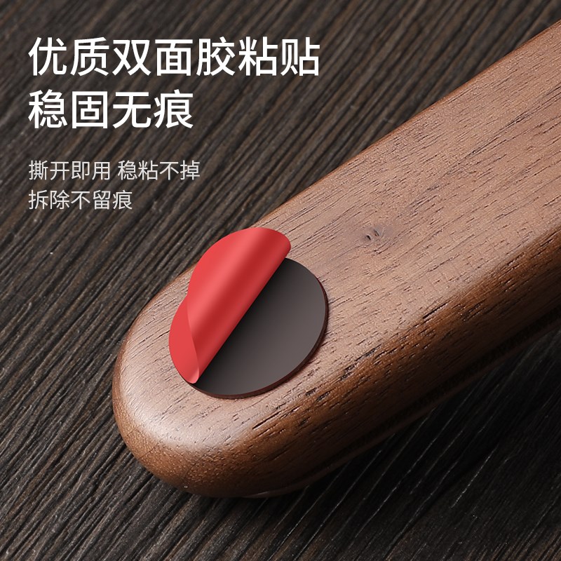 黑胡桃木质汽车临时m停车号码牌手机电话挪车牌车上摆件车载移车