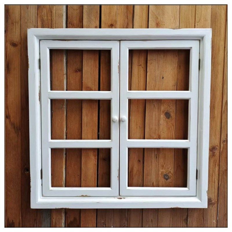 户外田园假窗户装饰仿真实木窗户框花园挂L件创意拍摄道具复古做,家居饰品,户外/庭院摆件,淘宝优惠券,粉丝福利购,淘宝优惠卷