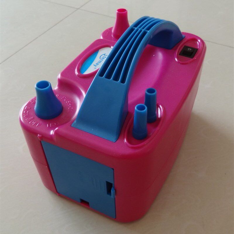 快速电动b充气筒/双孔充气机/专用气球电动打气筒