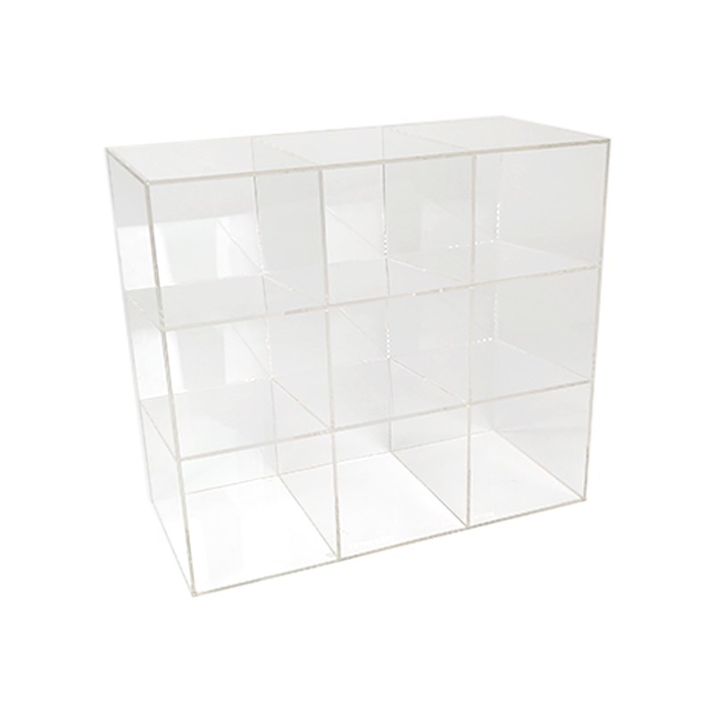 亚克力透明d马克笔架收纳文具店斜插式展示架分格格架水性笔整理