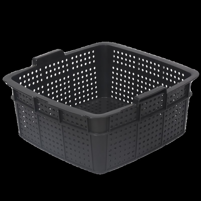 正方形无盖垃圾桶商用大容量厨房家用餐饮大尺码垃圾W箱带滤网沥