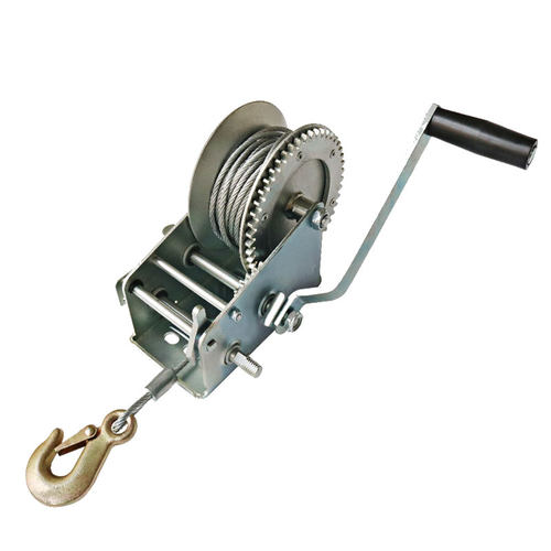 手动绞车手摇绞车手动绞盘手摇卷扬机 600磅800/120U0磅/2500磅