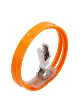 新型（优质橙色）塑料辊压脚辊压脚平板车进口耐磨优质辊压脚