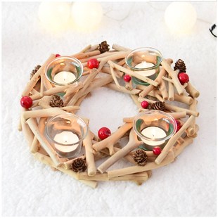 幼儿园di环创材料手工漂流木DIY创意木头摆台干树枝装饰材料复古