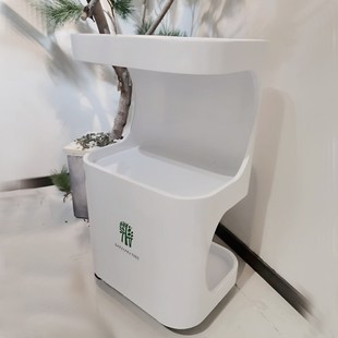 高端简约美容院推车整体工具车静音万向轮定制logo皮肤管理置物架