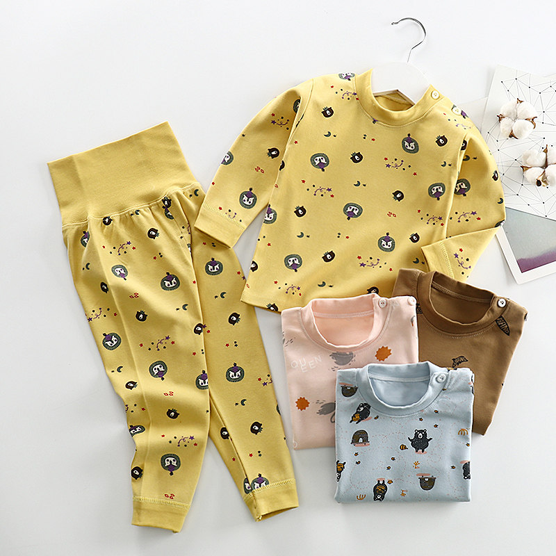 春秋宝宝内衣高腰护肚裤套装纯棉婴儿秋衣秋裤男女童全棉睡衣儿童,童装/婴儿装/亲子装,内衣套装,淘宝优惠券,粉丝福利购,淘宝优惠卷