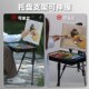 青竹画架托盘美术生专用颜料支撑架艺考写生可调节便携支架铝合金