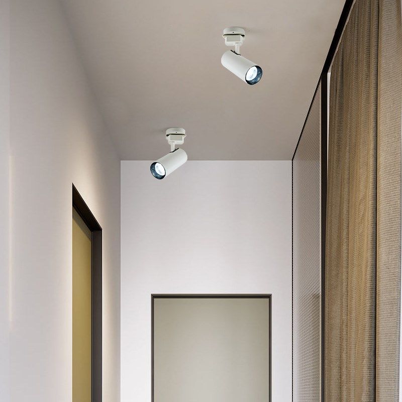 led明装射灯铝材白光中性光服装店橱窗超市商场办公室会议室展厅,家装灯饰光源,明装射灯,淘宝优惠券,粉丝福利购,淘宝优惠卷