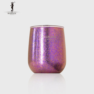 MAGRACE钛杯纯钛保温杯男士水杯便携小巧女咖啡杯高颜值生日礼物