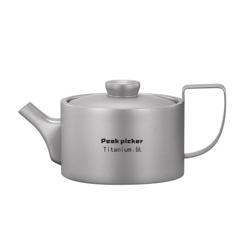 纯钛泡茶壶带滤网茶具旅行套装户外车载登K山露营野营便携功夫茶