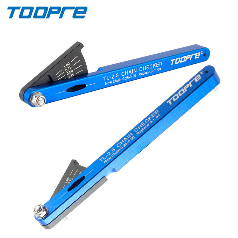 新款专业级链g条测量器山地公路自行车链条磨损测量尺数显检测工