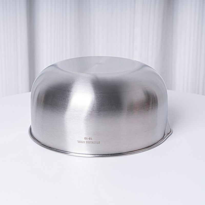 18/10不锈钢洗菜盆沥水篮两件套水果K篮厨房滤水篮淘米盆打蛋盆