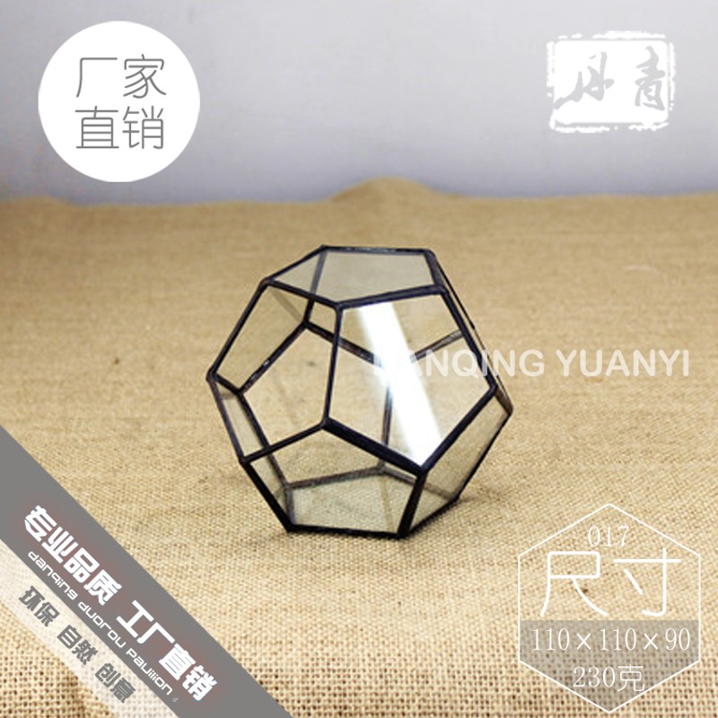 包邮足球形摆件苔藓植物玻璃花房微景观套I装DIY创意礼物批花盆发