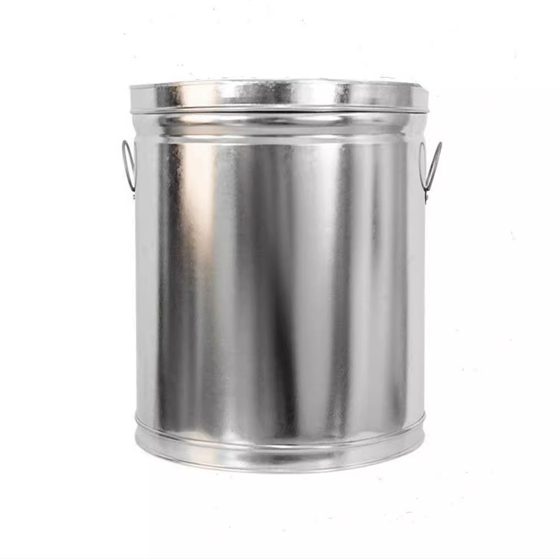 大容量铁皮桶茶叶罐镀锌米桶w储存罐买陈皮桶2斤送一斤到手两件装