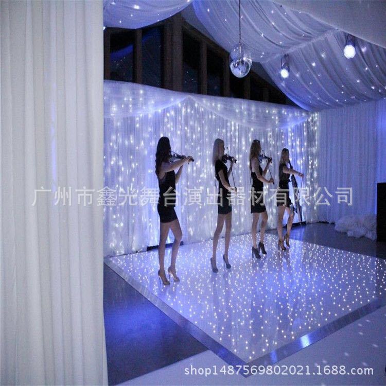 LED互动视频地板砖、3D互动视频地板灯 数码地砖