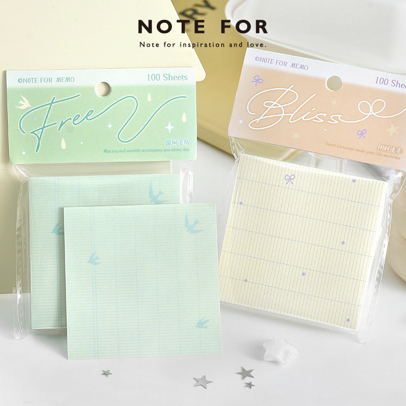 NOTEFOR慢下来的片刻便签100张入