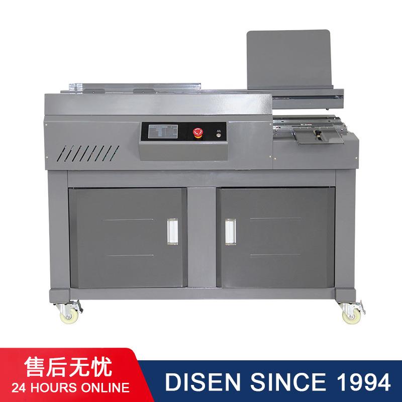 课本书籍免打孔热熔胶装订机30-4智能胶装机