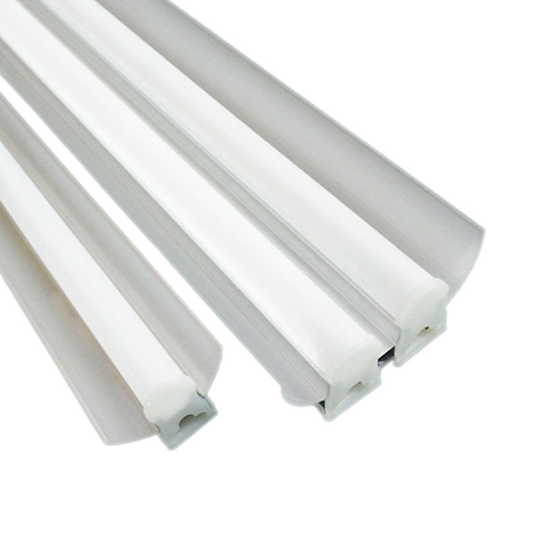 T5LED双支带罩一体化灯管T5单支带罩日光灯管家用超市流水线包邮