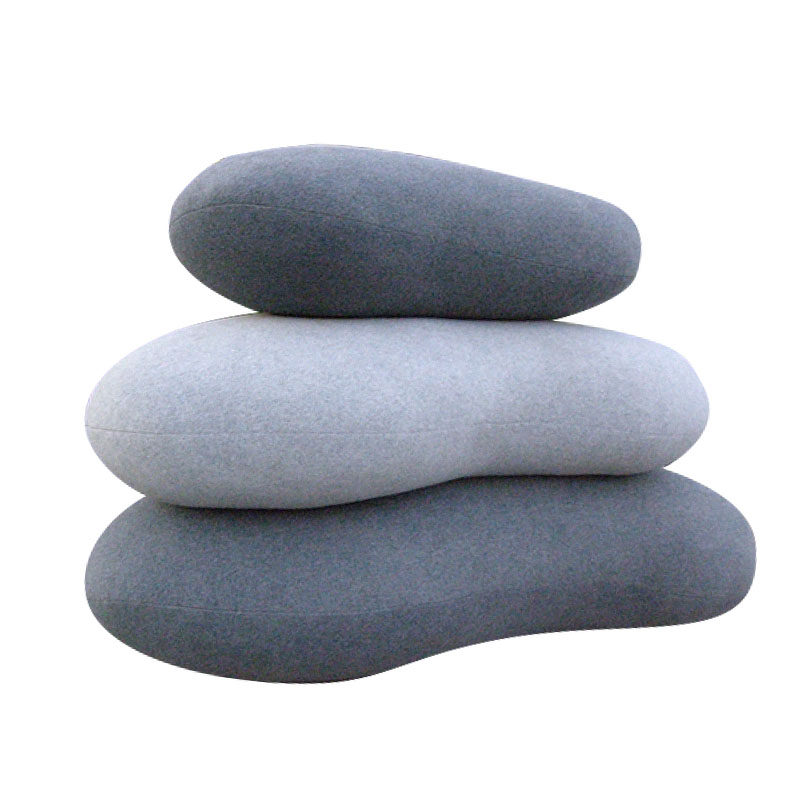 1.5米 鹅卵石抱枕创意毛绒益智玩具个性布艺懒人沙发靠坐垫 包邮