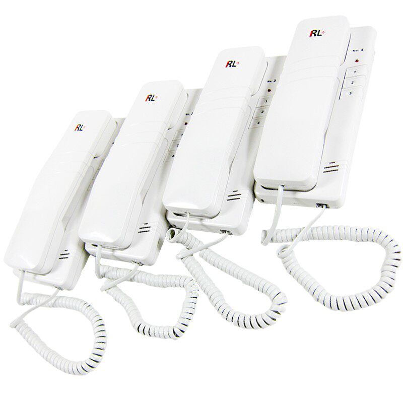 无线对讲可通话电话机家用穿墙内网别墅老人院呼叫器四路双向柔乐