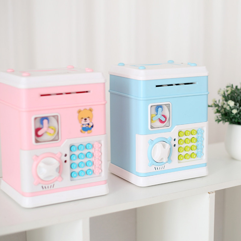 创意可爱防摔儿童存钱罐储蓄罐成人只进不出网红密码锁纸币储钱罐,节庆用品/礼品,储蓄罐,淘宝优惠券,粉丝福利购,淘宝优惠卷