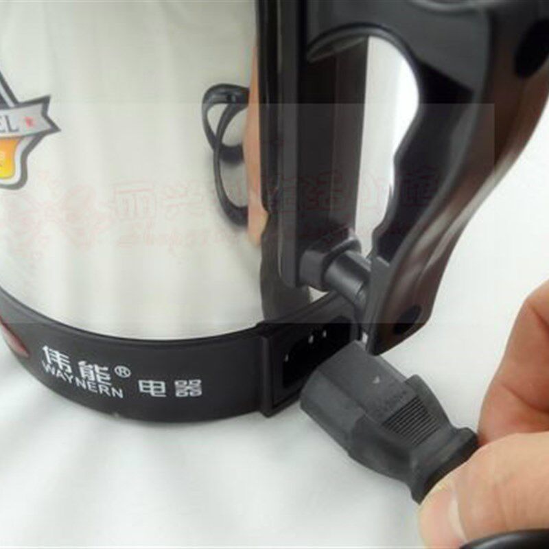 包邮12cm不锈钢电热杯/迷你学生杯煮面锅电煮锅水杯电热锅电煮杯