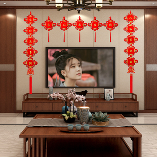 中国结挂件 新款套装大门横批春节对联 福字喜字客厅乔迁喜庆装饰