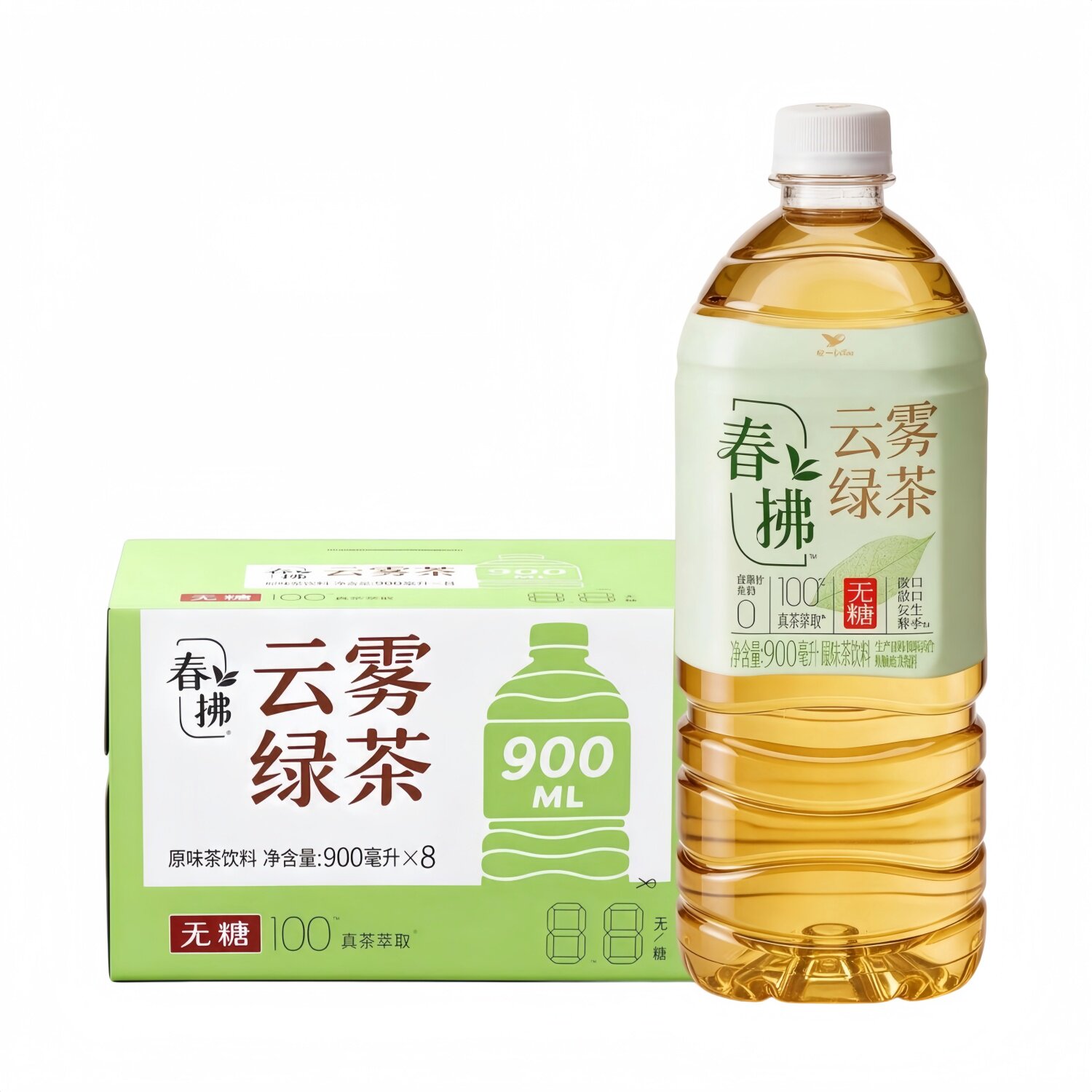 统一春拂云雾绿茶500ml/900ml