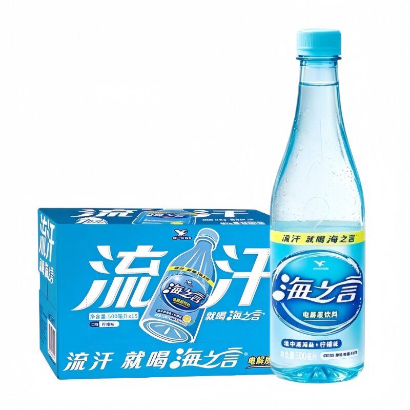 统一海之言柠檬味500ml*15瓶整箱