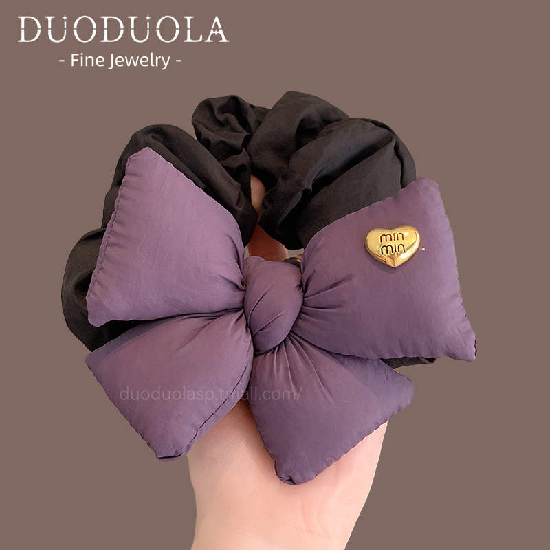 2026新款秋冬充棉蝴蝶结发圈洋气发绳扎马尾头绳大肠圈头饰女发饰,饰品/流行首饰/时尚饰品新,发饰,淘宝优惠券,粉丝福利购,淘宝优惠卷