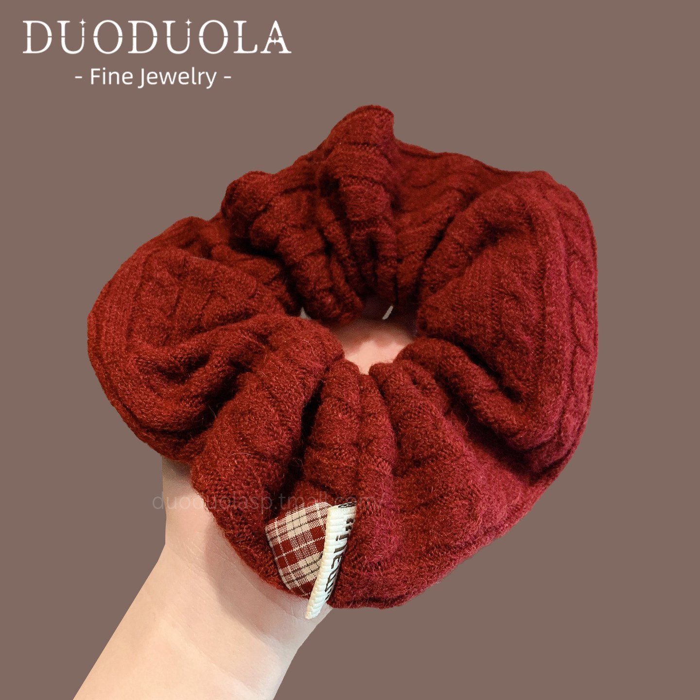 秋冬氛围感红色针织大肠发圈本命年喜庆发饰扎马尾丸子头发圈发绳,饰品/流行首饰/时尚饰品新,发饰,淘宝优惠券,粉丝福利购,淘宝优惠卷