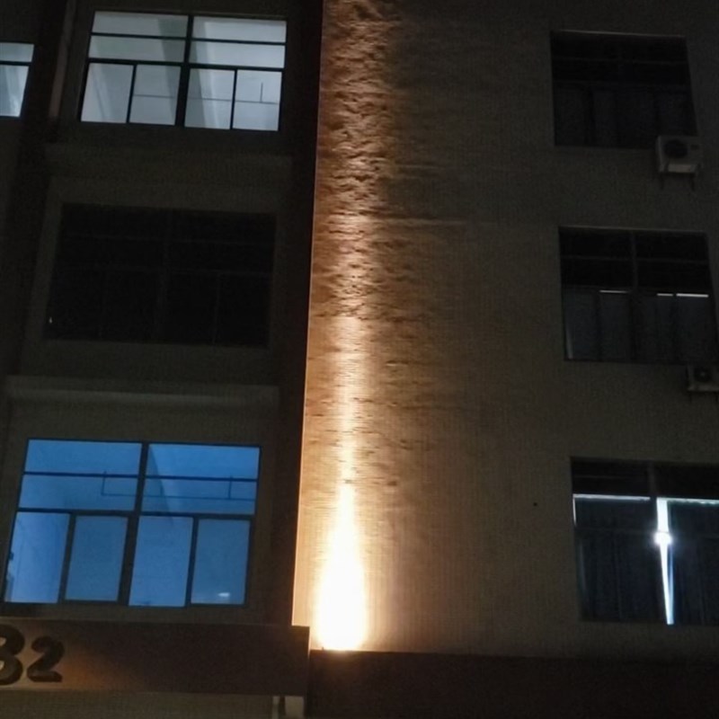 一束光聚光射灯led户外防水园林投光灯强光洗墙方形激光灯光束灯