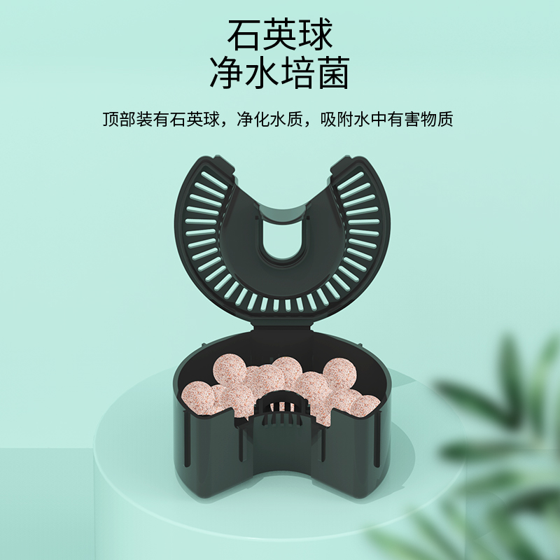 森森格池四合一鱼缸过滤器净水循环内置水族箱小型杀菌增氧泵静音