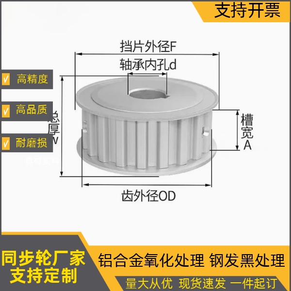 同步轮圆弧齿同步带轮